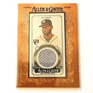 Yordan Alvarez Rookie RC Houston Astros Relic Memorabilia Card #eshopchicago